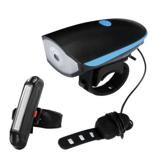 Super Bright USB Led Bike Bicycle Light Rechargeable Headlight /&Taillight Set